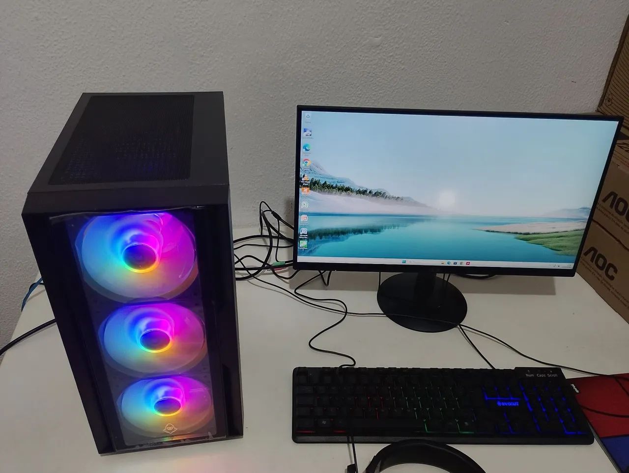 Super COMPUTADOR GAMER e uso profissional  - Foto 3