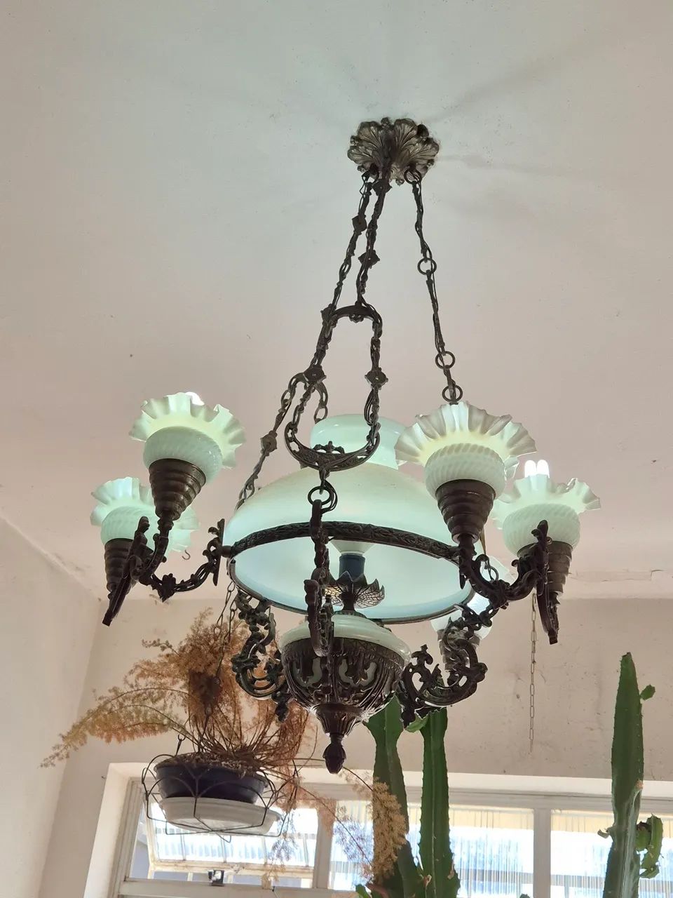 Lustre com 3 cúpulas  - Foto 2