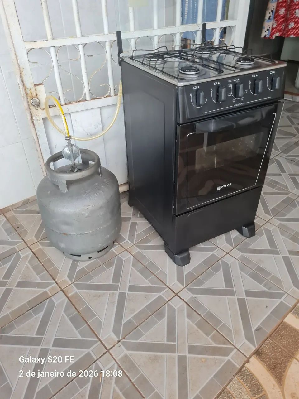 fogão 4 bocas completo 