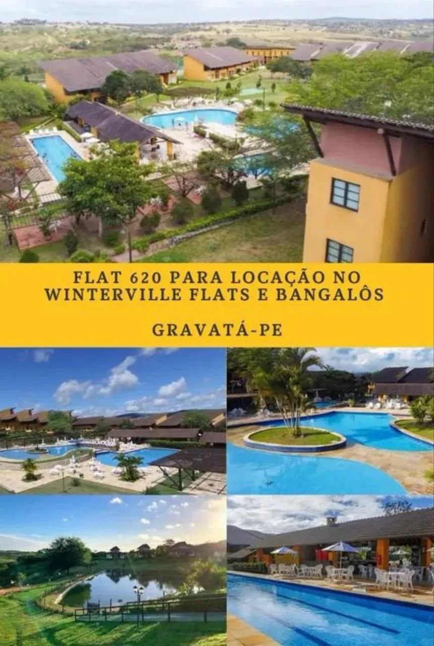 Flat 620 - Gravatá/PE - ENTRAR EM CONTATO PARA VERIFICAR VALOR DE SEMANA SANTA!!!! - Foto 2