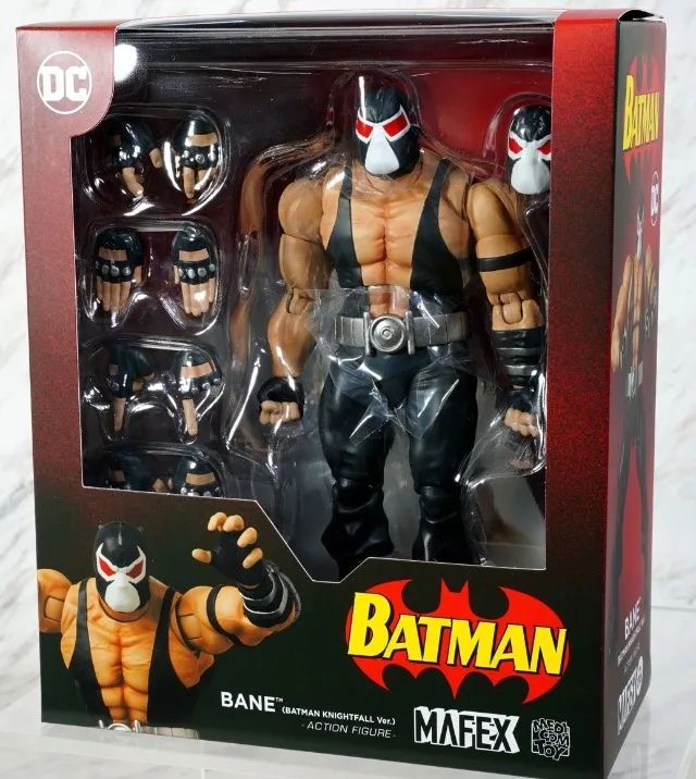 Figura de ação Mafex No.216 Bane (Batman Knightfall Ver.) 