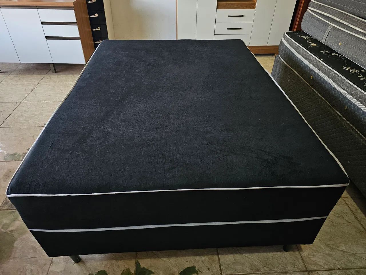 Cama casal unibox nova de espuma