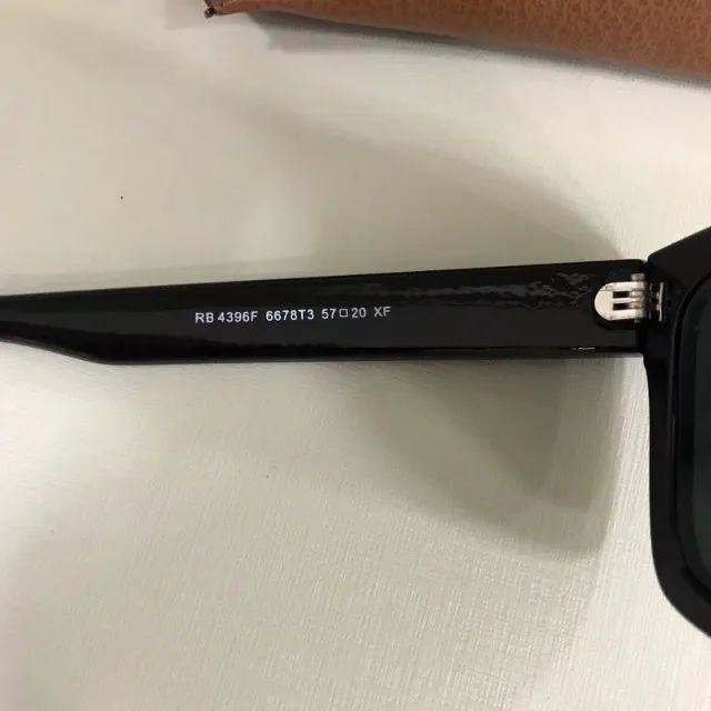 óculos de sol ray ban warren black - Foto 5