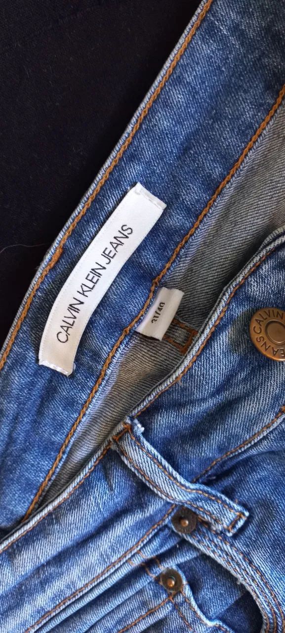 CALÇA JEANS CALVIN KLEIN - Foto 2
