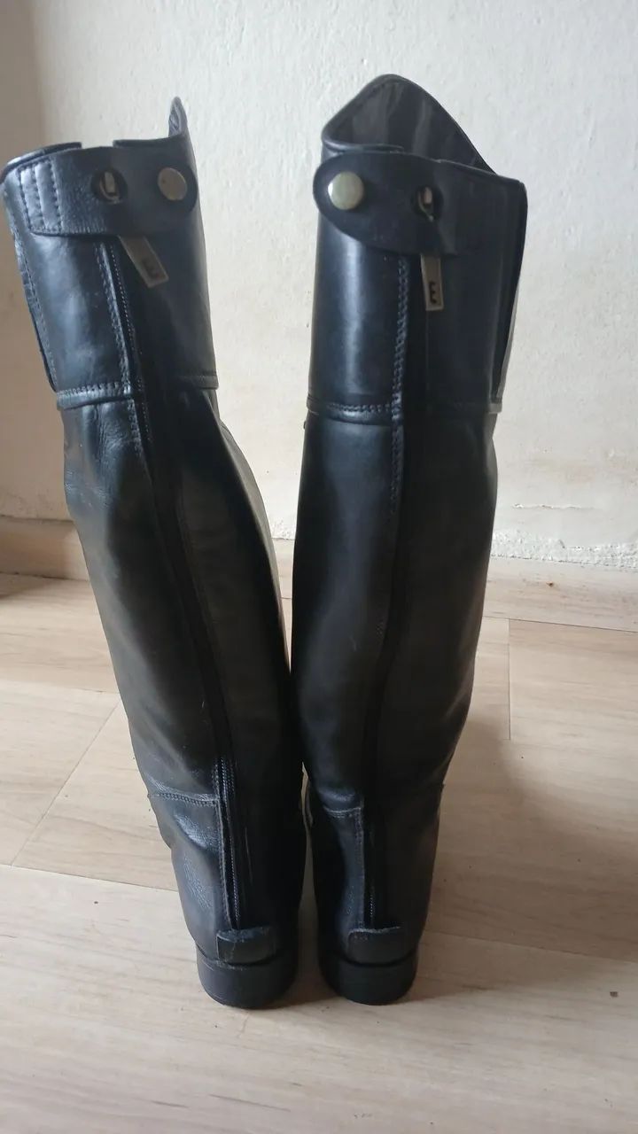 Bota ELLUS Deluxe 36 couro legítimo  - Foto 5