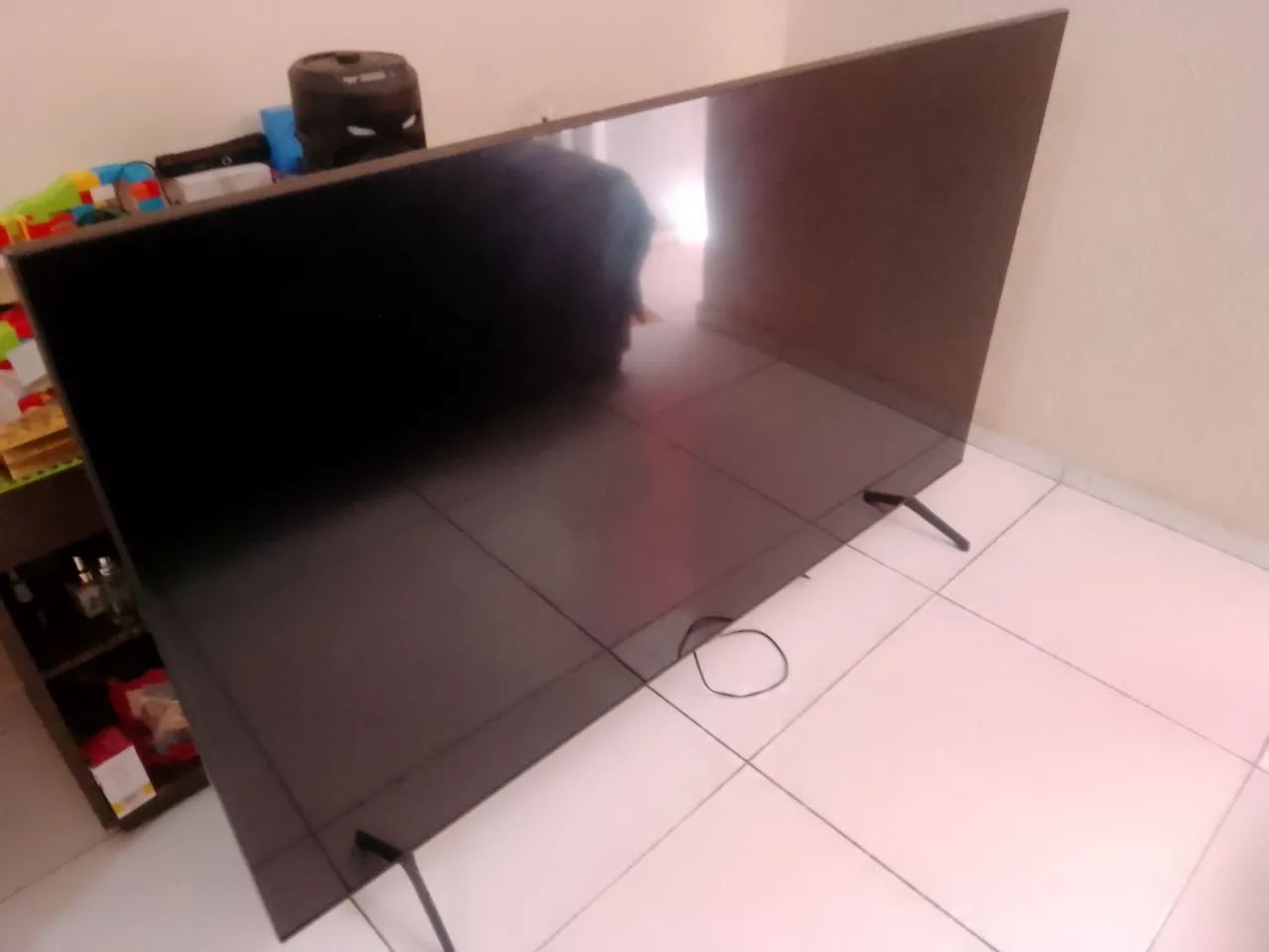 Televisão Samsung 75 polegadas com defeito  - Foto 4