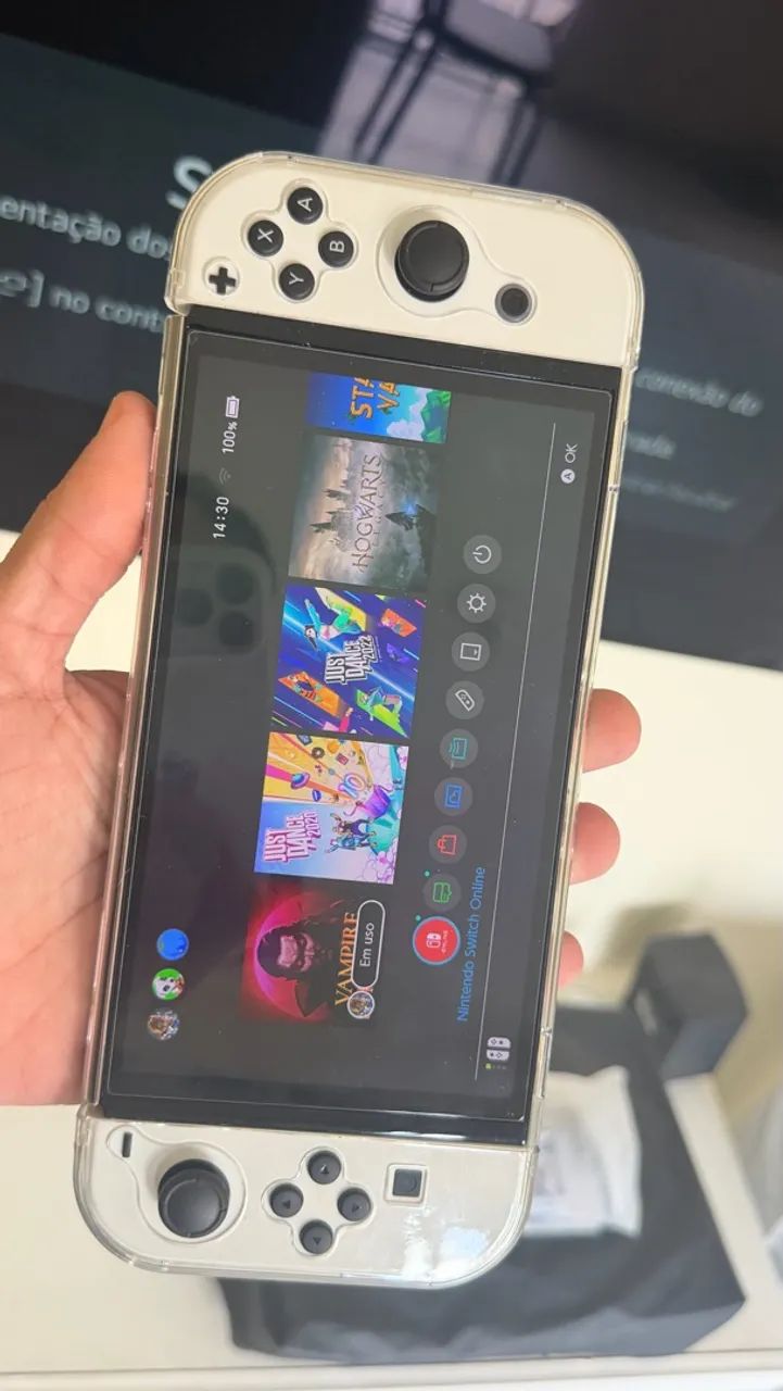 Nintendo Switch OLED + SD 128GB  - Foto 5