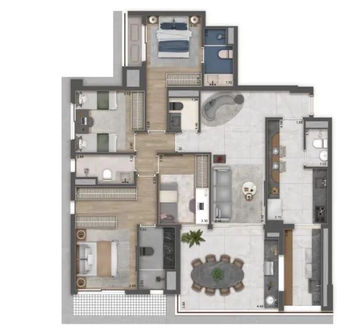 HAUS MITRE JARDINS - APARTAMENTOS - Foto 10