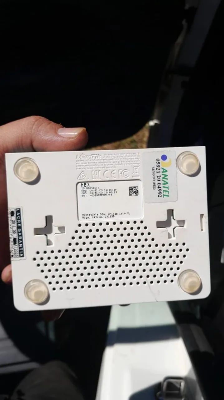 Vendo 3 Mikrotik!! 