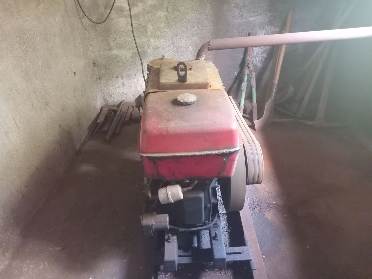 Motor Diesel Estacionário. Marca Yanmar NS18 com Alternador Trifásico Bambozzi 12,5 Kva - Foto 3