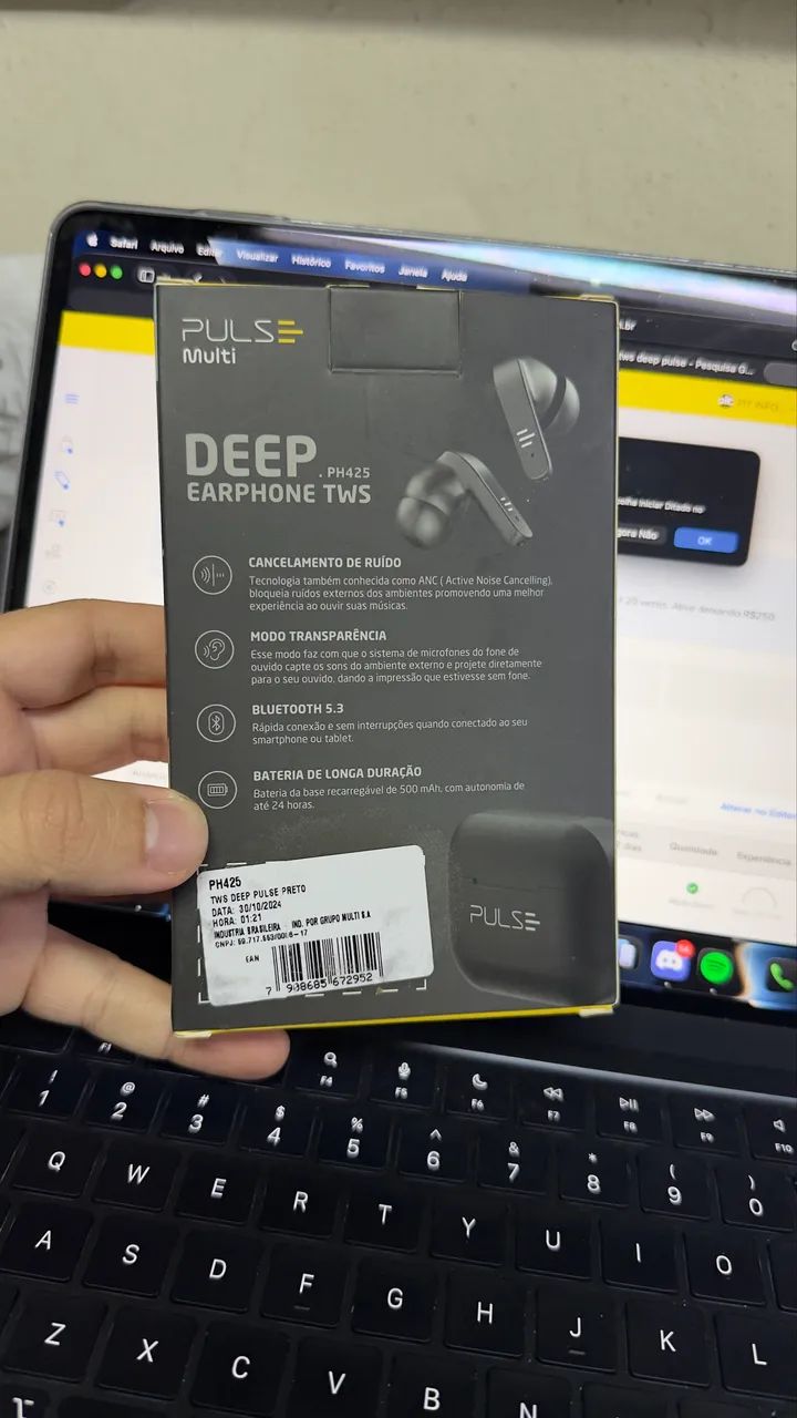 Fone Bluetooth Pulse DEEP  - Foto 2