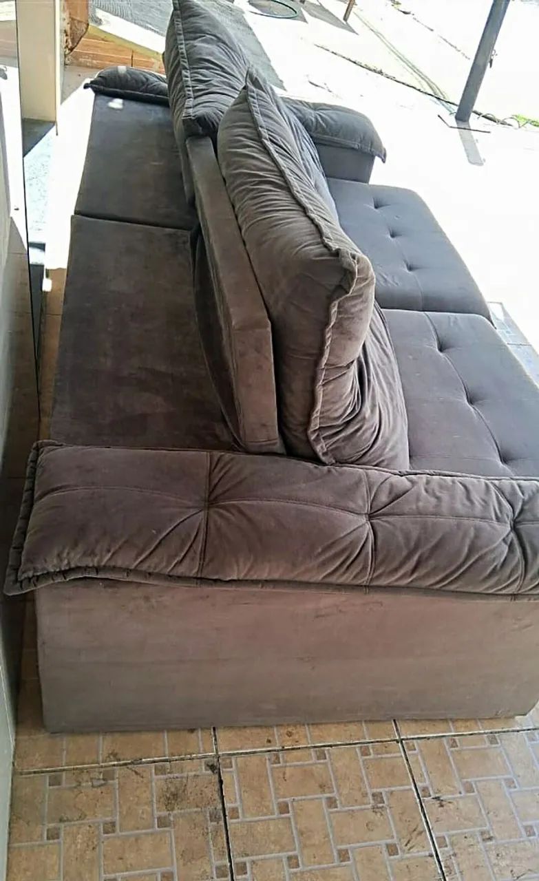 Sofa Retrátil 2.60  - ENTREGAMOS! - Foto 4