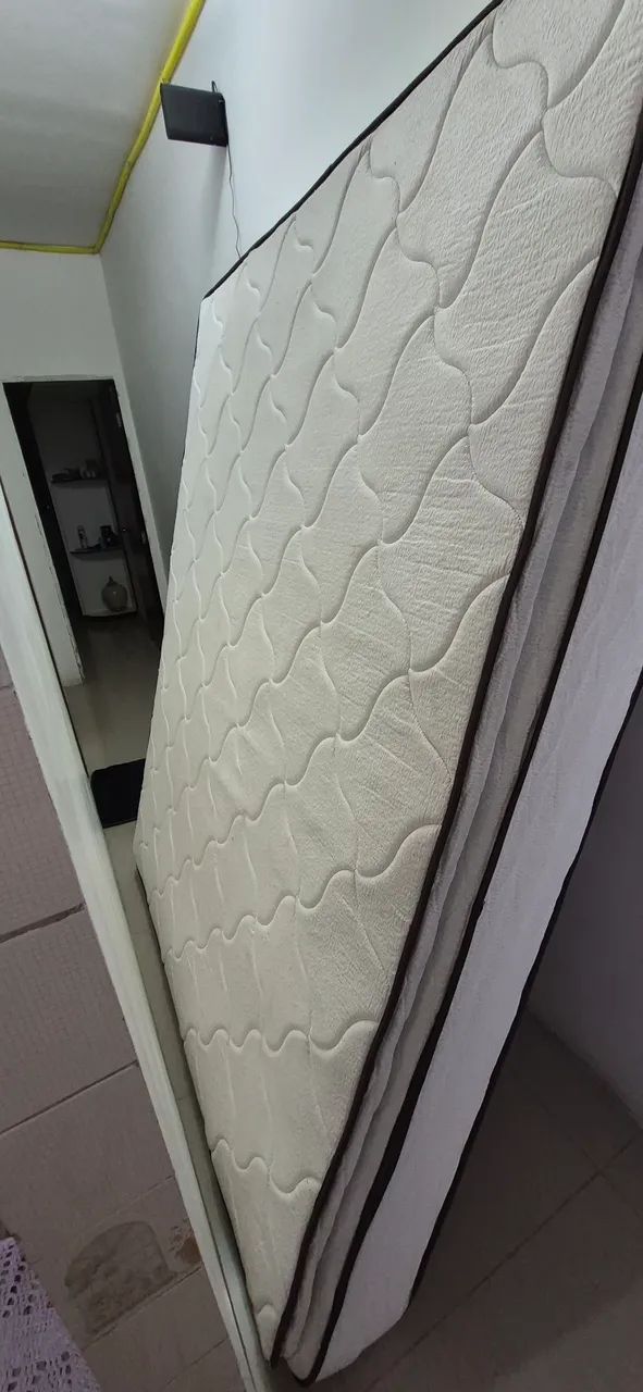 Cama Box e colchão de molas Queen  - Foto 4