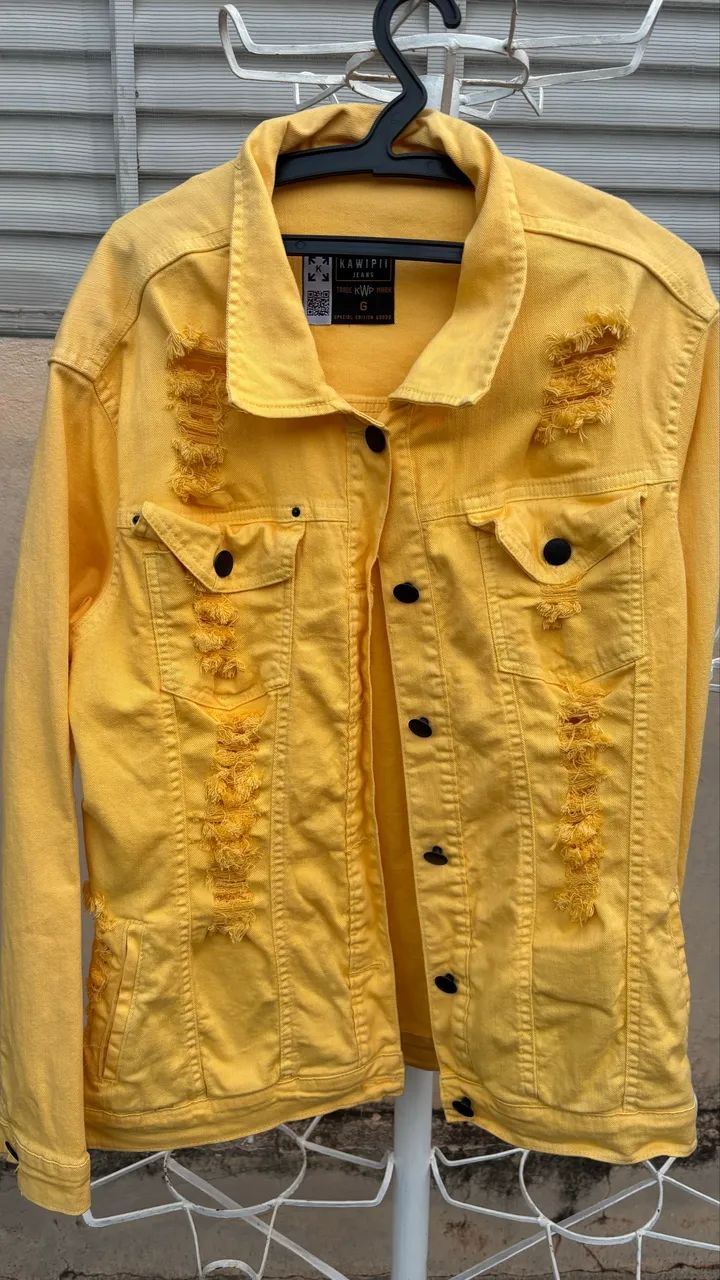 Jaqueta Jeans Destroyer Kawipii