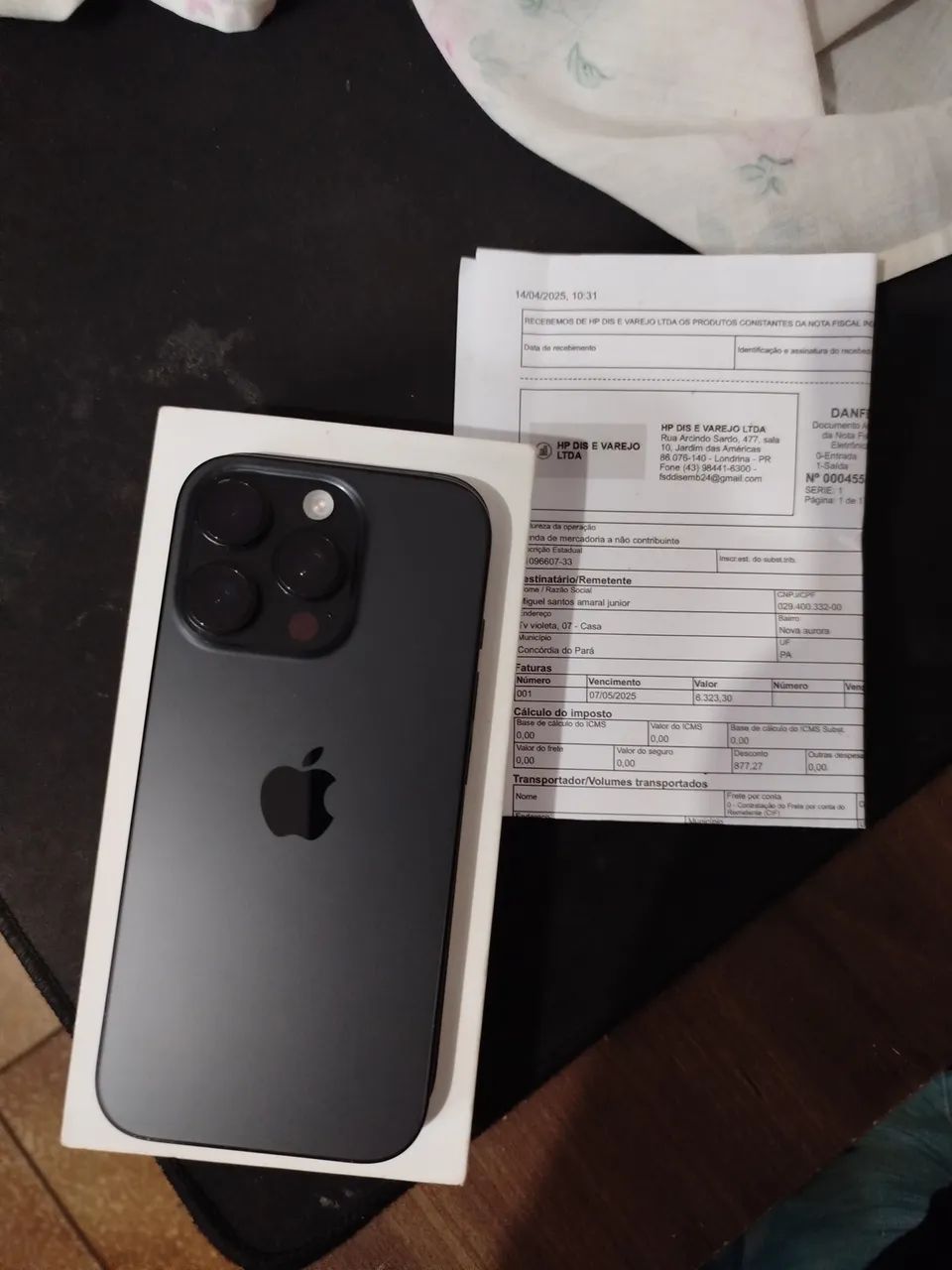 iphone 16pro de 128gb
