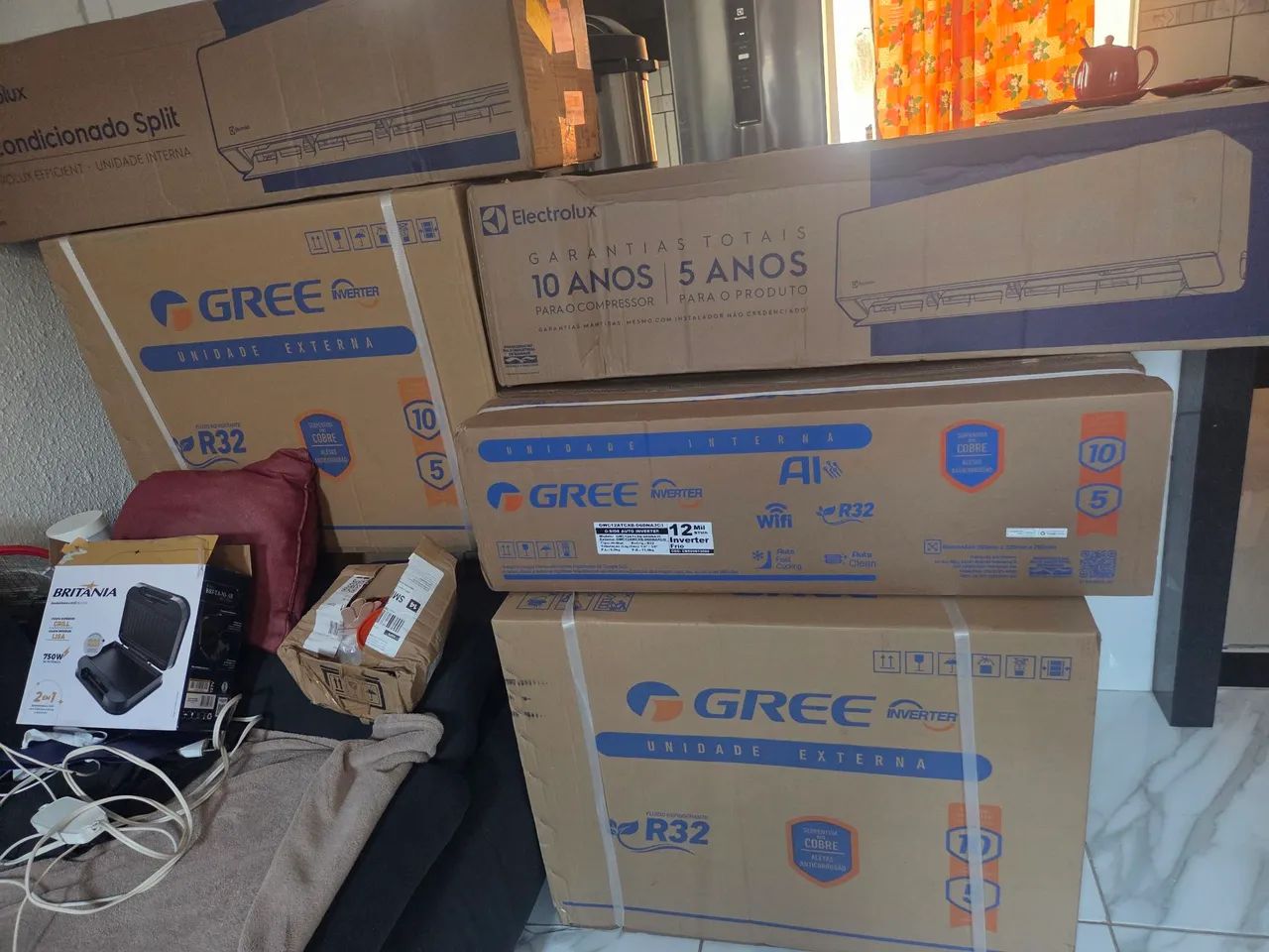 Vendo ar gree 12 e electrolux 18 inverter  - Foto 3