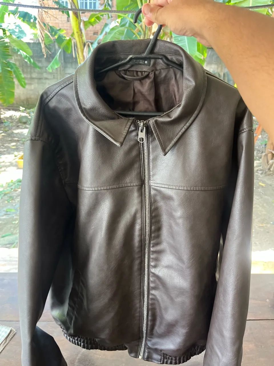 Jaqueta de couro Zara - Foto 3