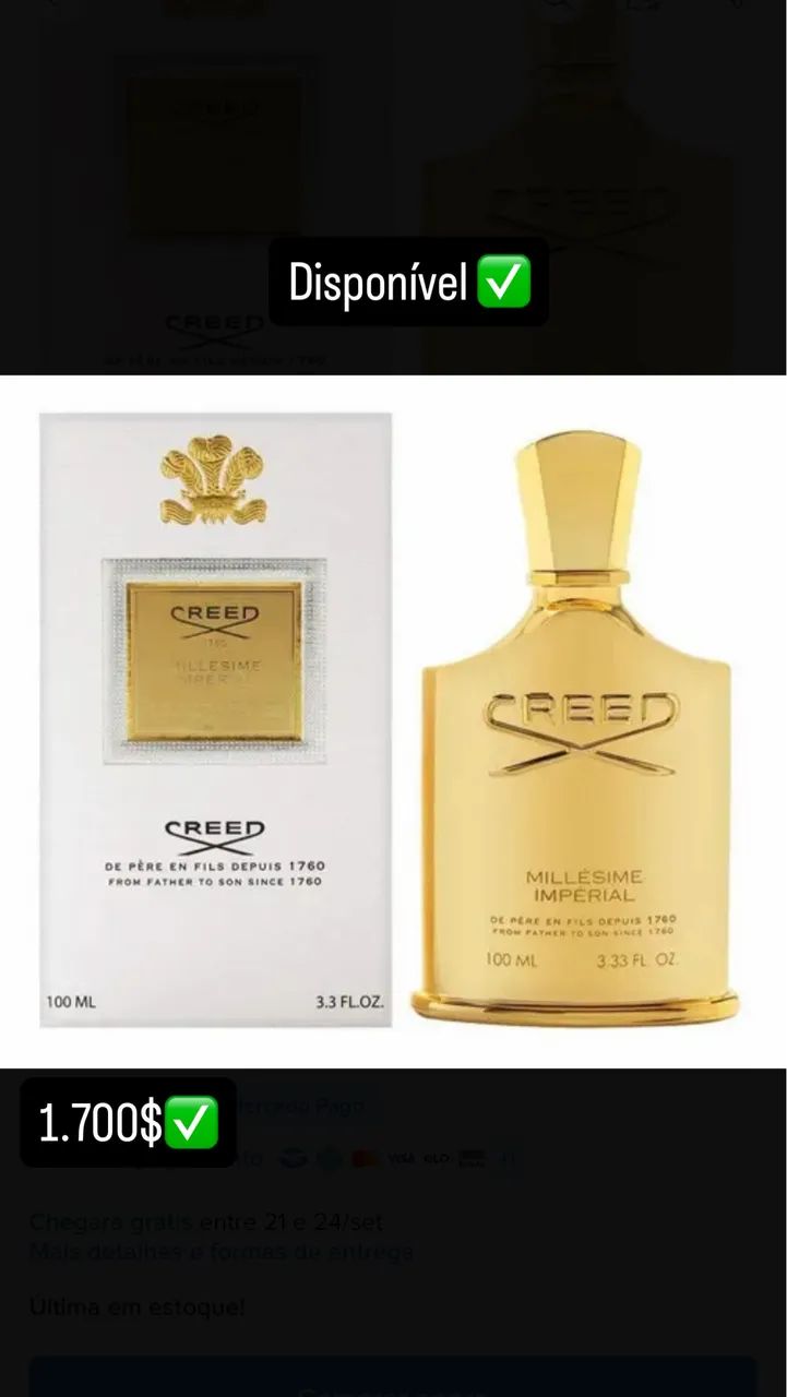 Perfume Creed milessime imperial  - Foto 2