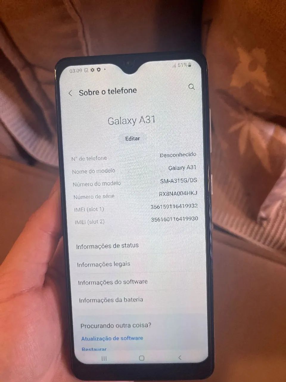 Samsung A31  - Foto 2