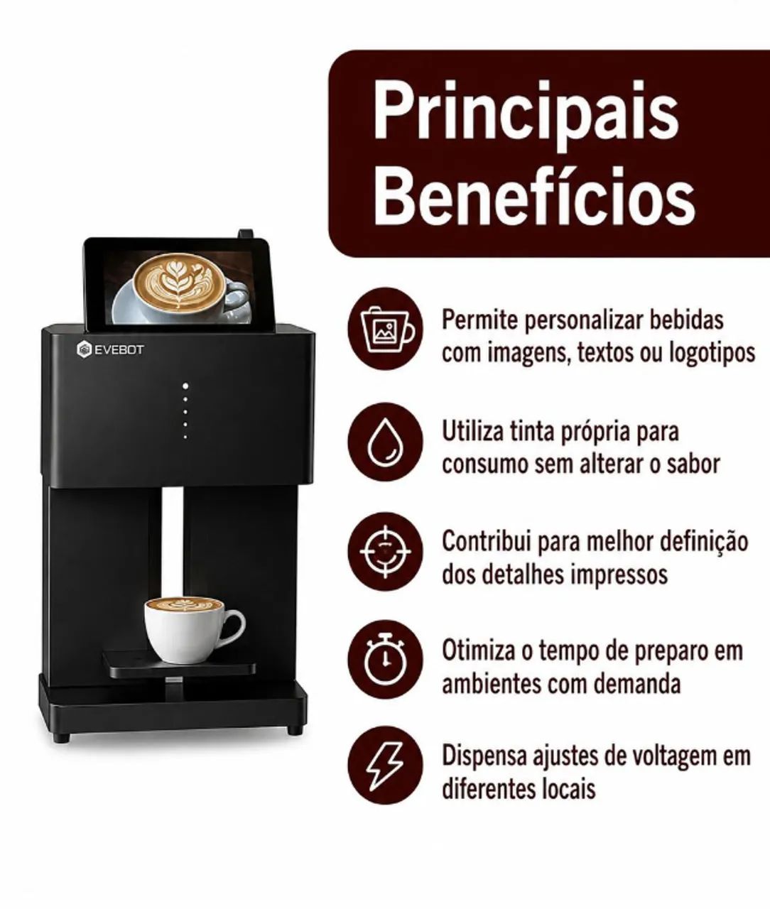 Impressora Profissional para Café  - Foto 3