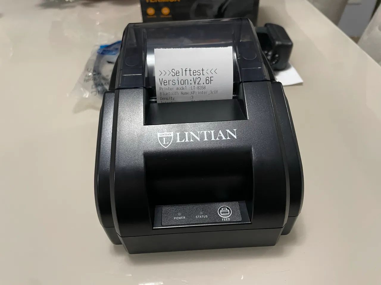 Impressora Térmica Lintian LT-8358 USB 58mm - Nova na Caixa - Foto 3