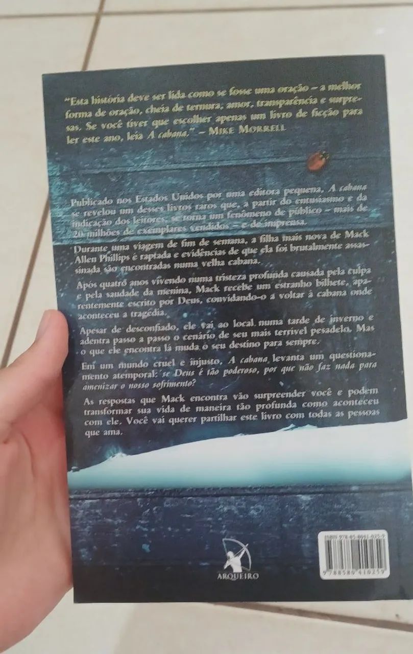 Livro A Cabana  - Foto 2