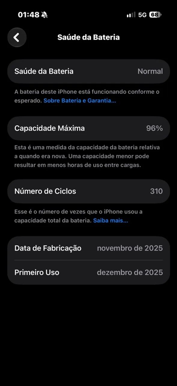 iPhone 17 Pro 256gb Silver (Prata) 96% + Garantia - Foto 4