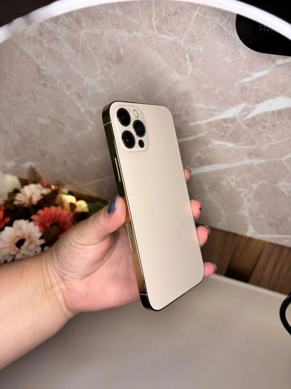 iPhone 12Pro ゴールド 128GB IPhone 12 Pro Gold 128gb - Celulares e Smartphones - Vargem Grande