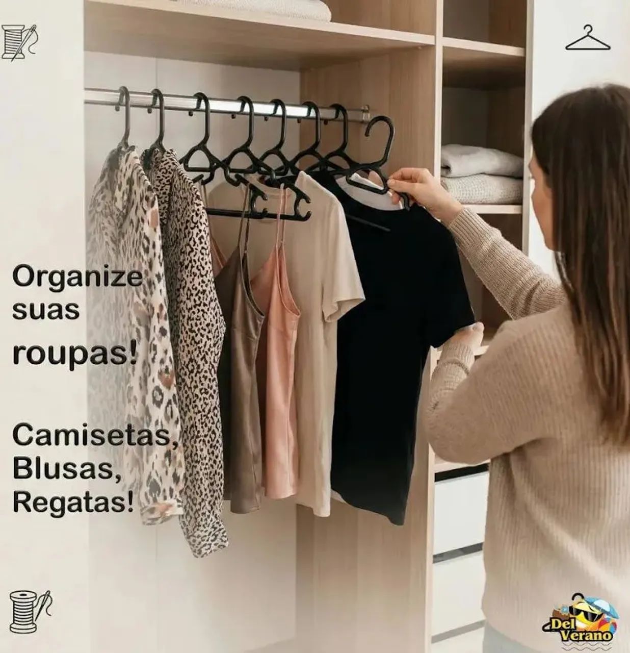 Kit 6 cabides novos plasvale - Foto 3