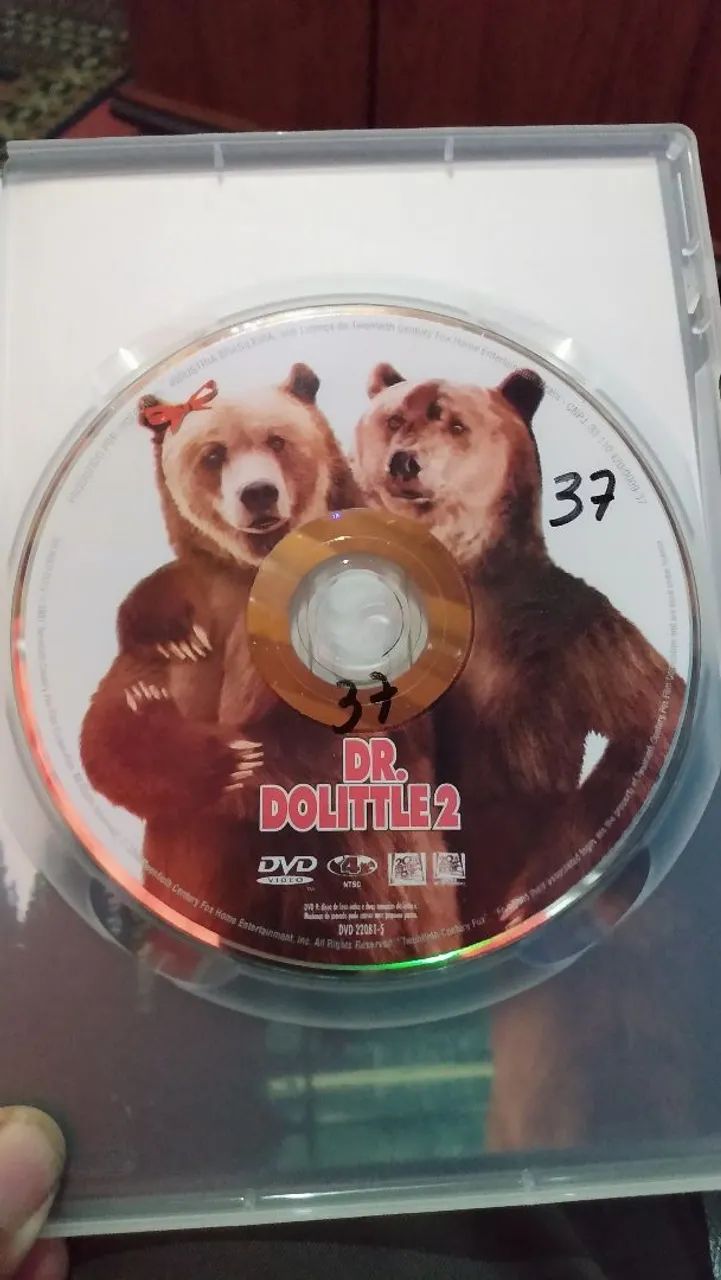 DVD original dr dolittle 2 ótimo estado.  - Foto 3
