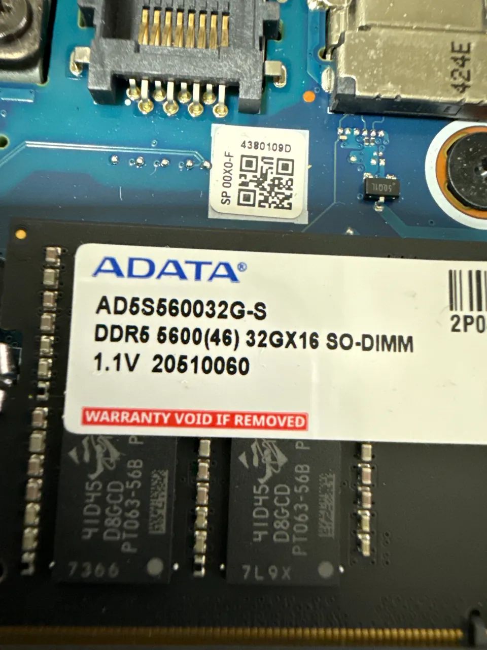 Memória RAM 64gb DDR5 5600mhz notebook - Foto 3