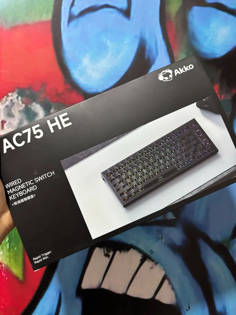 Teclado magnético akko 75 He  - Foto 2