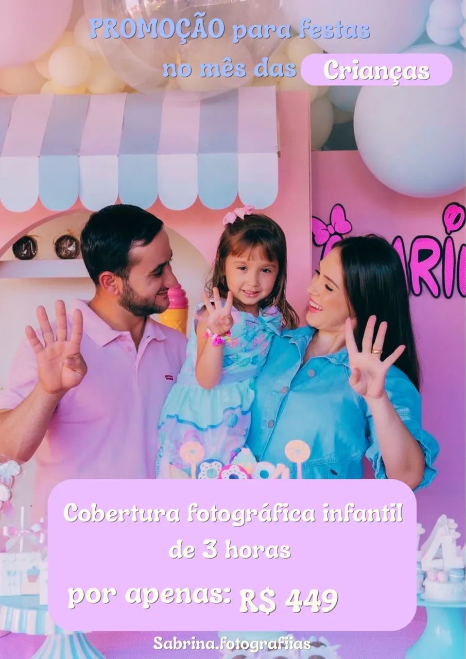 Cobertura fotográfica infantil  - Foto 2