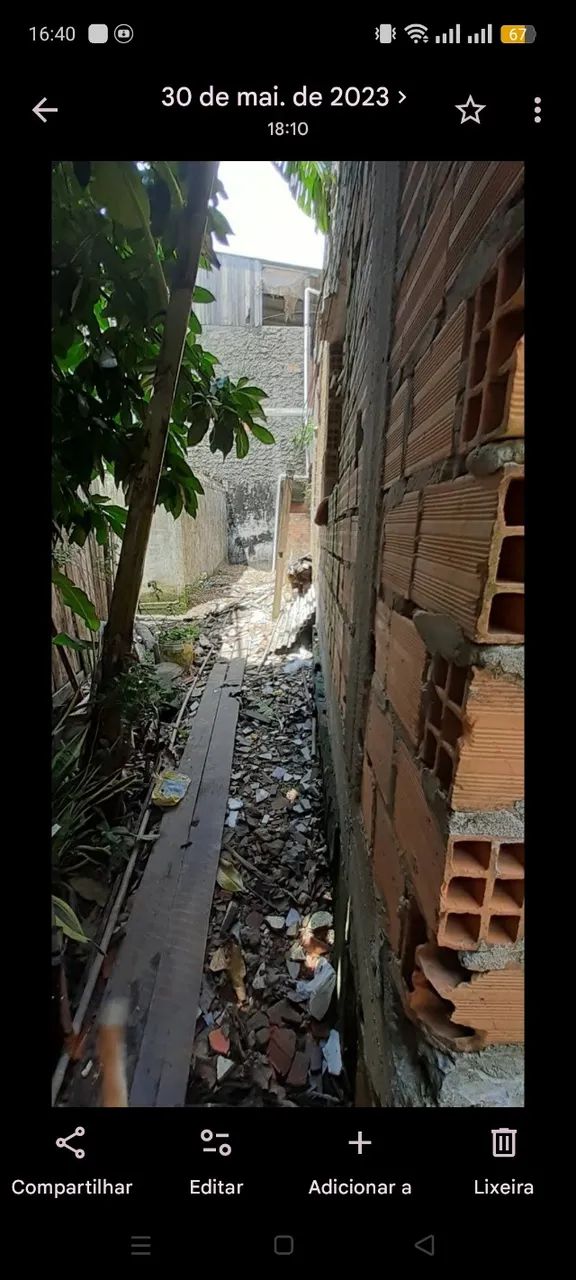Vende -se terreno com casa em construção  - Foto 4