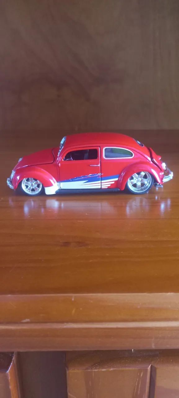 Fusca Tunado Vermelho All Stars Maisto 1/24 - Foto 2