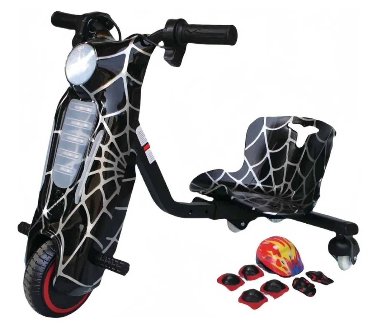 Patinete Triciclo Elétrico New Speed Drift Infantil  - Foto 2