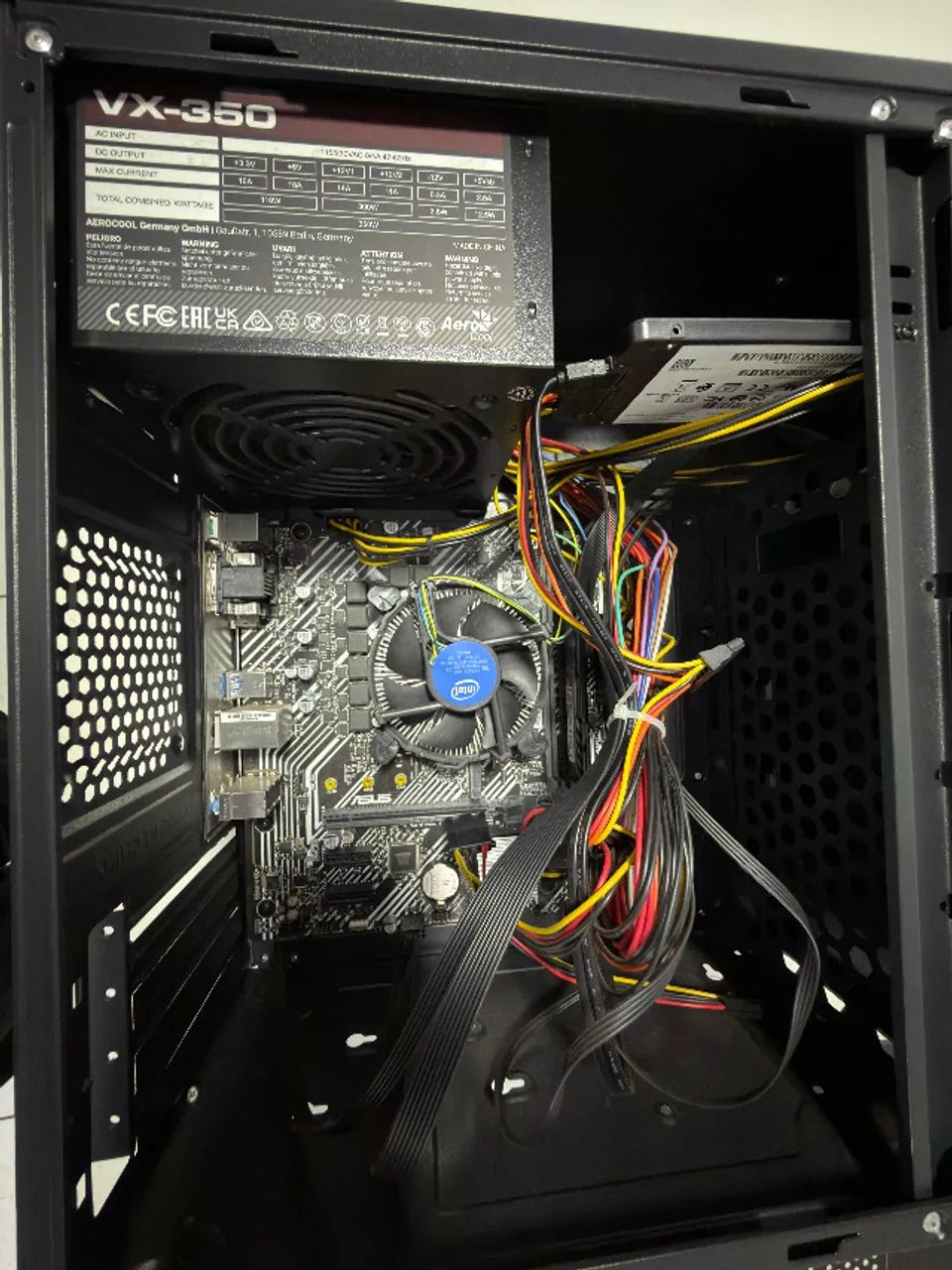 Micro PC Intel Celeron G5905 Memória 8Gb HD 480Gb SSD Windows 11