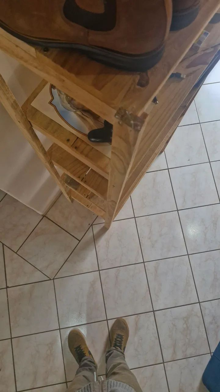 Estante Rustica de Madeira  - Foto 3