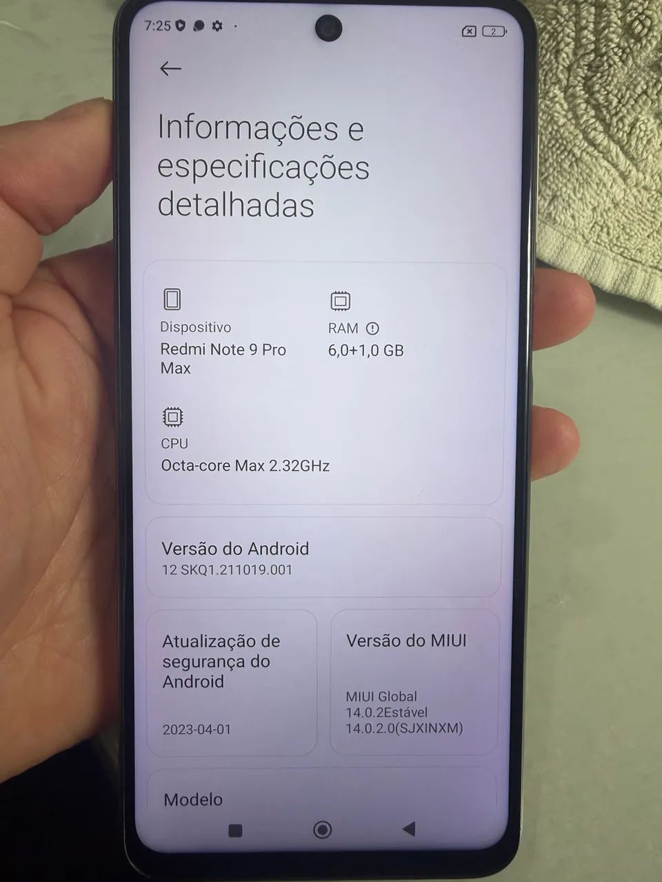 Redmi Note 9 Pro Max 