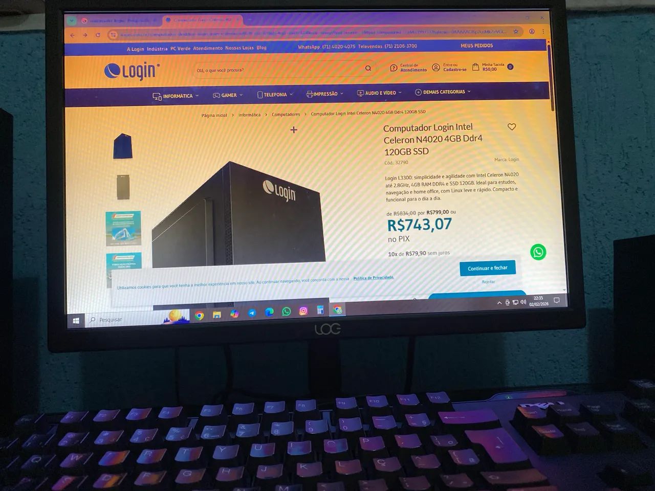 COMPUTADOR LOGIN