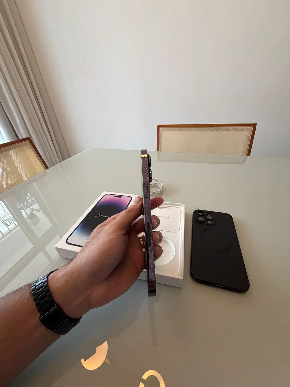 iPhone 14 Pro Max 256 GB Deep Purple - Foto 2
