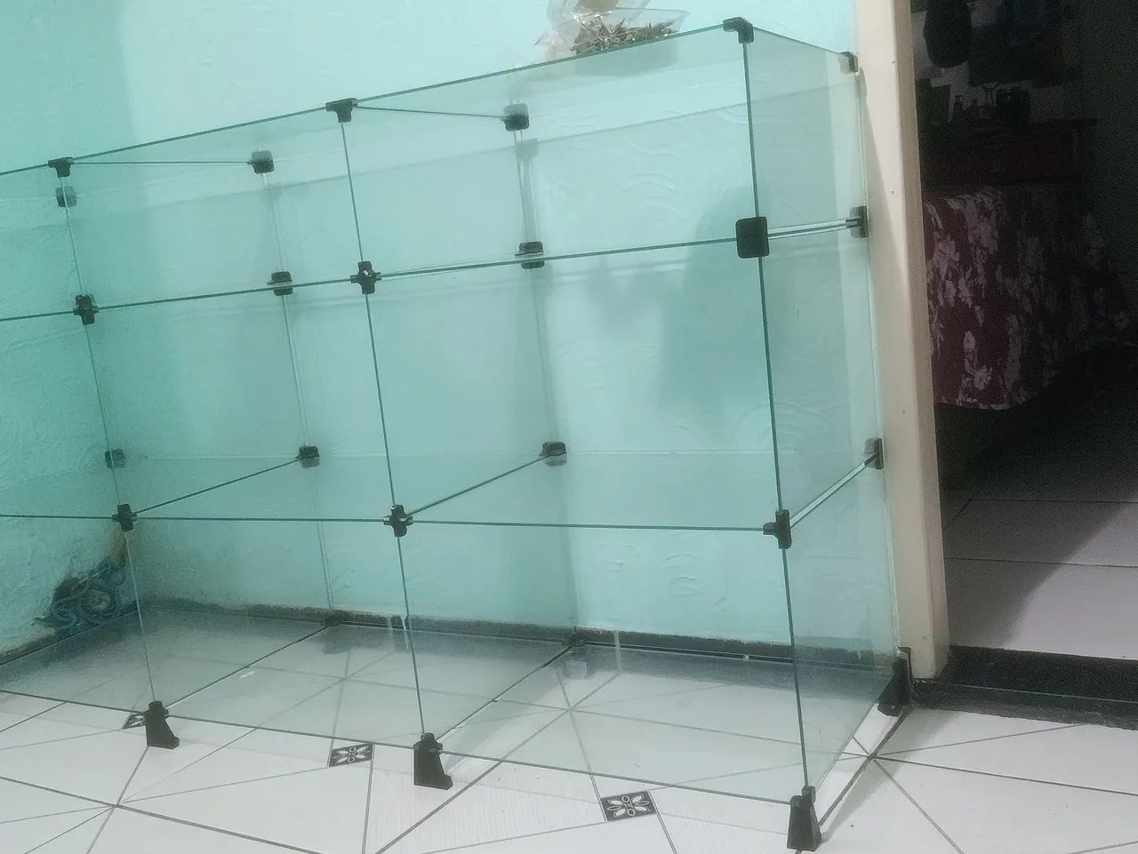 Expositor de Vidro Temperado | Balcão Vitrine de Vidro Grande - Foto 2