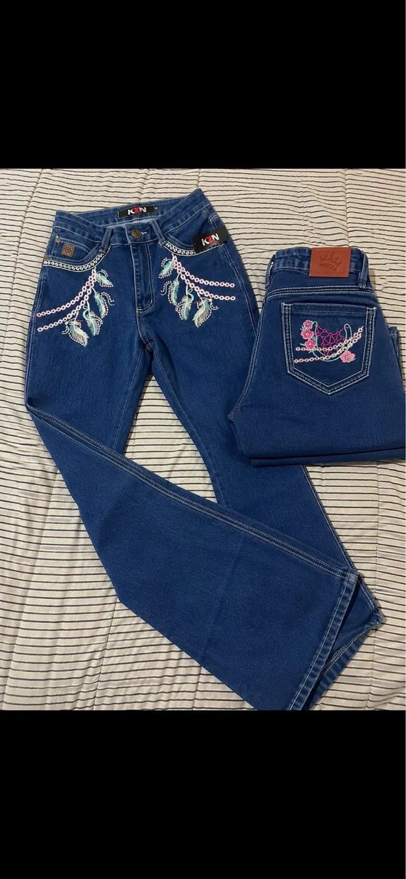 Calça country femenina 