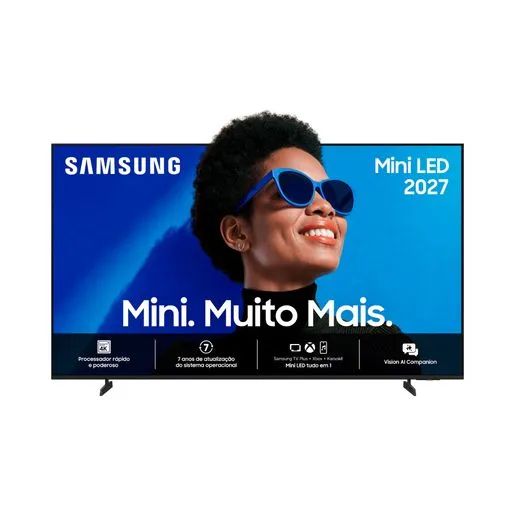 Tv Smart Samsung mini led 50 polegadas 4k lançamento 26/27 - Foto 2
