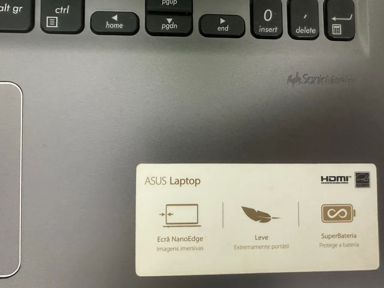 NOTBOOK ASUS CORE I3 - QUASE NOVO - Foto 5