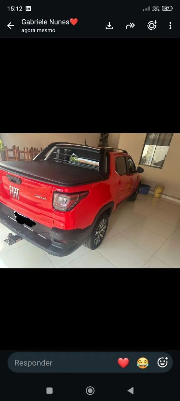Fiat Strada Volcano 1.3 Flex 8V CD 2021 - Foto 3