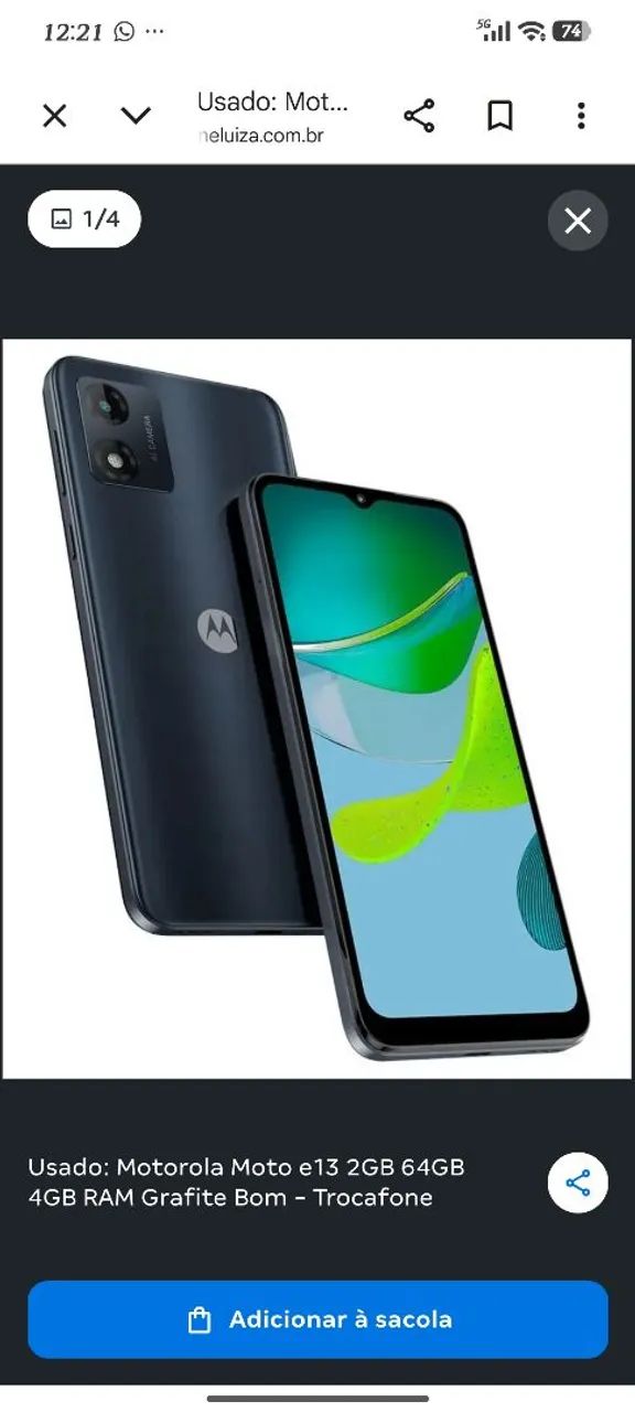 Telefone Moto E  - Foto 3
