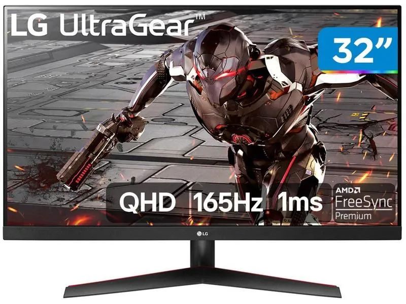 Lg ultragear 31.5 QHD 2K 165HZ IPS - Monitores - Guaíra, Curitiba