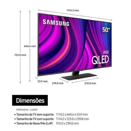 Smart Tv Samsung 50 Polegadas Ultra HD Vision IA - Foto 4