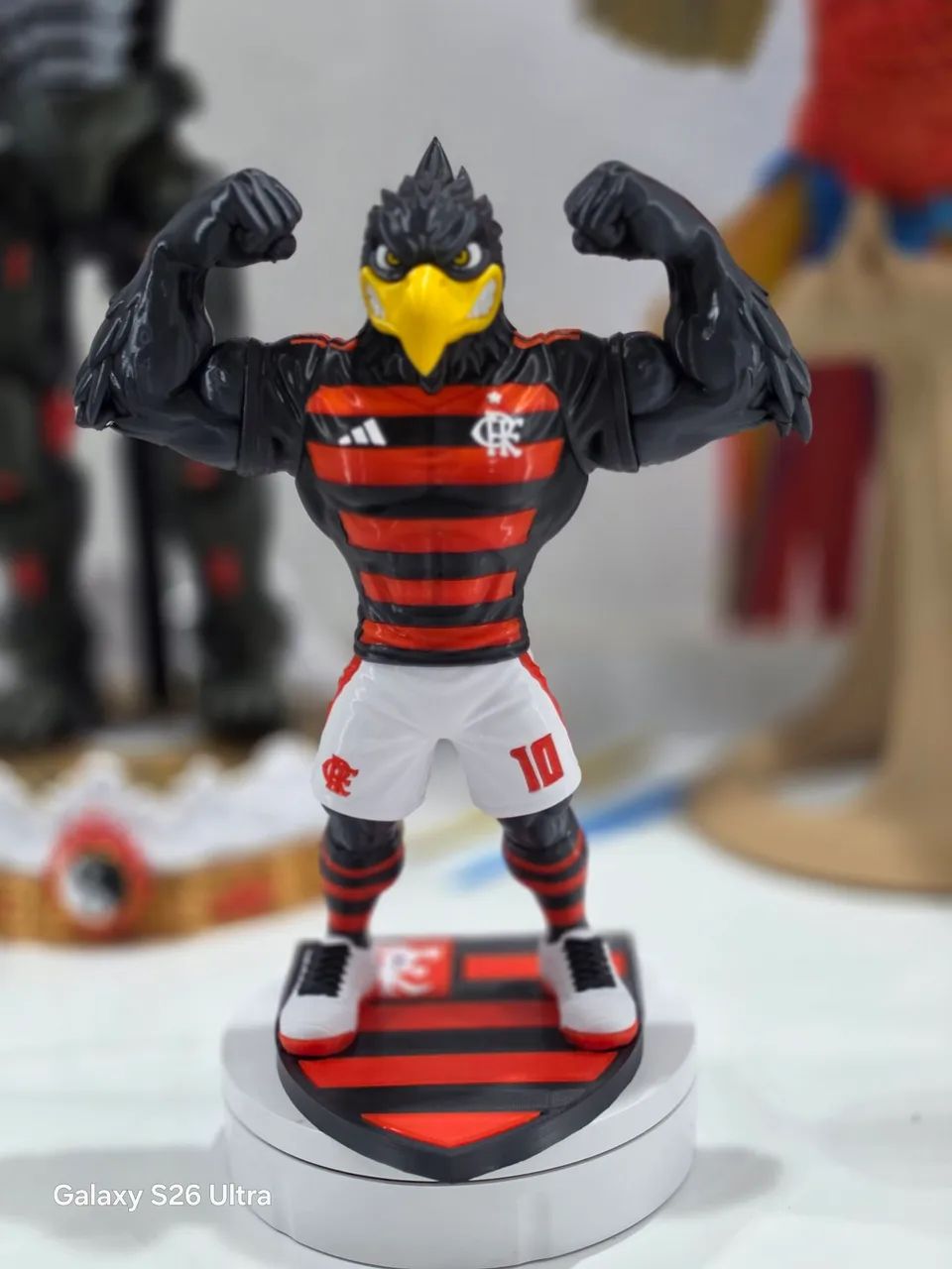 Mascote do Flamengo impresso em 3D - Foto 2